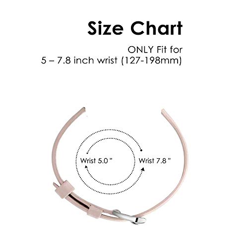 Correa de cuero 22 mm compatible con Faweio Smartwatch miniatura 5
