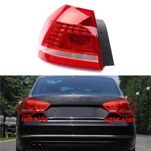 Cache feu arrière pour VW Passat 2011-2015 : Coque gauche de qualité origine