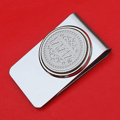 Lucky 777 Authentic Slot Machine Gaming Token Uncirculated Coin Stainless Steel Money Clip New2