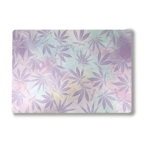 Glossy Glitter Laptop Skin Compatible with Surface Laptop 7 15" (2024) - Pastel Mary - Premium 3M Vinyl Protective Wrap Decal Cover - Easy to Apply | Crafted in The USA by MightySkins