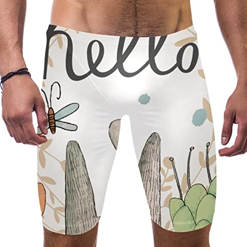 Short de bain pour garçon confortable anti-irritation motif lapin 3XL