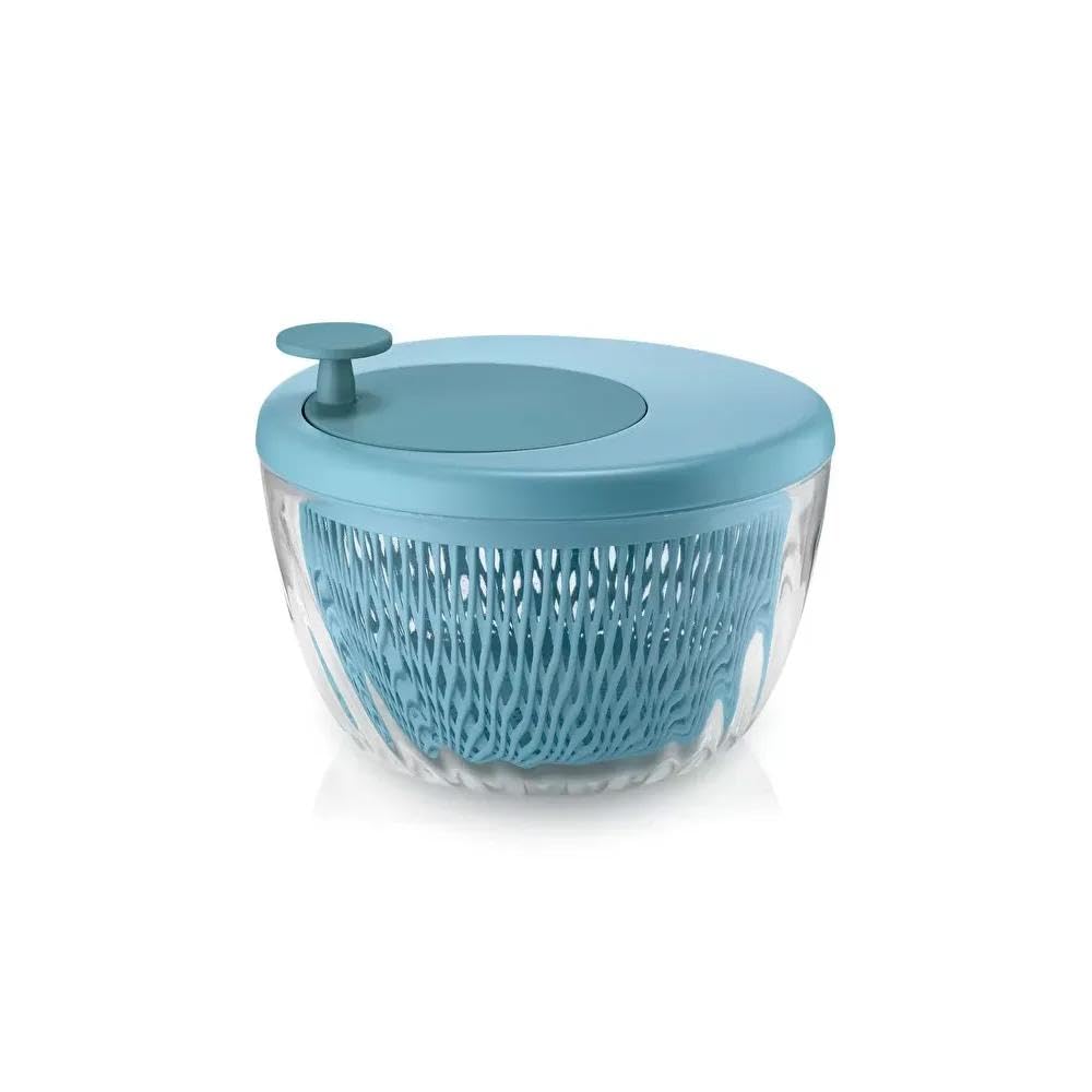 Guzzini Matt Blue Salad Spinner-1709 26 X 19 Cm