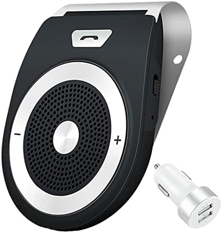 Kit Mains Libres Bluetooth 5.4 Pour Voiture - Haut-parleur Intégré, Compatible Siri Et Google Assistant