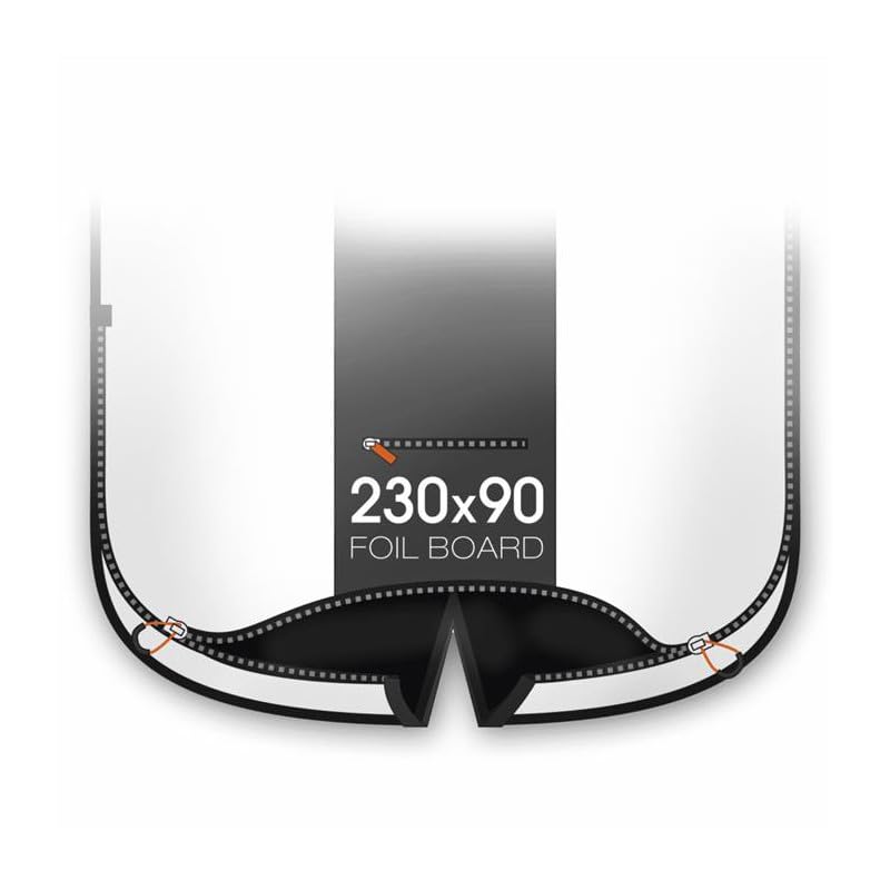 Windsurf e Wingfoil Boardbag Pro Luxury Foil 230 x 100 cm