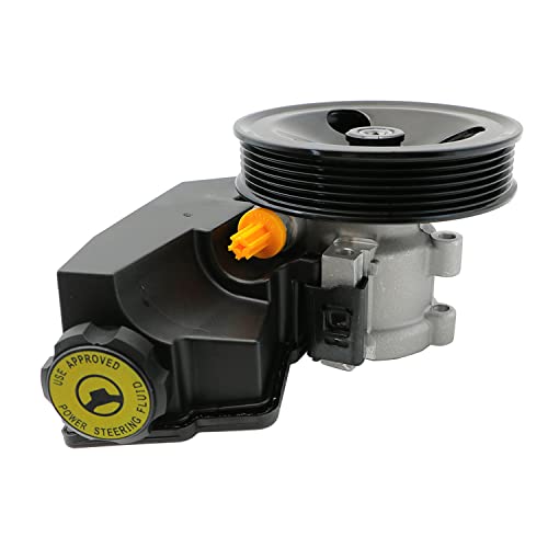 Chefull 20-38771 Power Steering Pump Assembly with Pulley Reservoir Fit for 1996-2001 for Jeep Cherokee, 1997-2003 for Jeep TJ, 1997-2003 for Jeep Wrangler by chefull - Used condition - US$40.71