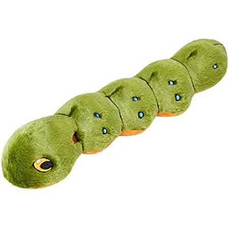 patchwork caterpillar dog toy