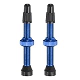 Materiale - La valvola tubeless è realizzata in lega di alluminio ultraleggera e il processo di anodizzazione viene utilizzato per ridurre il peso, prevenire la ruggine ed estendere la durata. Il processo di spruzzatura di vari colori rende i colori luminosi e brillanti, aggiungendo più scelte