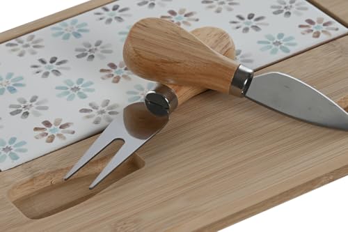 TABLA APERITIVO SET 4 BAMBU GRES 24,5X20X1,2