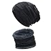 Produktbild Stynice Wintermütze, Warm Beanie Strickmütze und Schal Set mit Fleecefutter - Slouch Beanie Mütze für Herren Damen