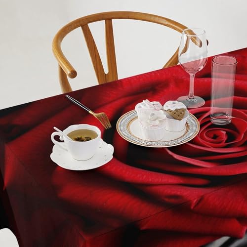 Nappe polyester 300D imperméable roses noires blanches rouges - 4