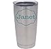 Custom Monogrammed Decal Tumbler | Yeti Decal with Design, Color, and Size Options
