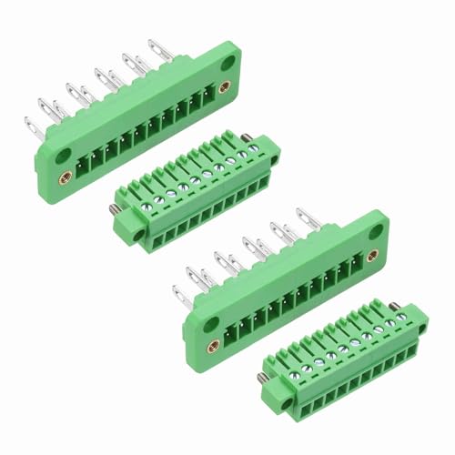 Bornier pcb à vis 10 broches MECCANIXITY pour éviter les déconnexions de module 300V 8A
