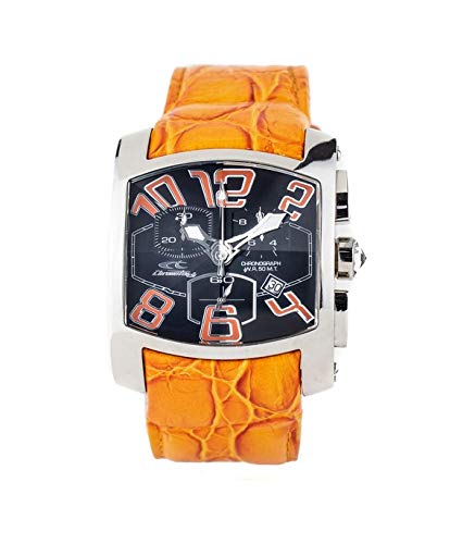 Preisvergleich Produktbild Chronotech CT. 7703 m / 06 Uhr, Gurt-Leder Lammfell braun