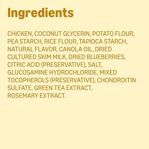 Image of Amazon Basics Chicken Flavor Hip & Joint Training Treats for Dogs, 1 lb. Bag (16 oz) (Previously Wag)