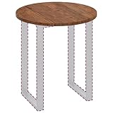 table plateau chene massif pied metal 【Matériaux et design top】 Ce plateau de table en chêne massif est reconnu pour sa robustesse. La texture naturelle du chêne ajoute du charme à votre espace. Son design réversible peut être agencé de plusieurs façons, vous laissant un max de liberté dans vos choix de styles. Facile à nettoyer, c'est une option pratique et stylée.