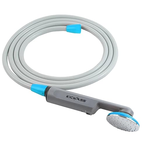 Kickass 12V Portable Camping Shower With Lithium Battery | Perfect Shower For 4X4, Overland, Off Road, Camping, Or Van Life. Use It With The Kids Or Pets! No Add On #TOP2