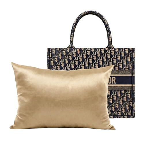 Fabrinique Purse Insert Pillows - Custom Cushioned Handbag Fillers Shaper Inserts to Maintain Small to Large Purses - Insert Stuffers Prevent Creases & Damage for Bag Storage - Gold - Mini