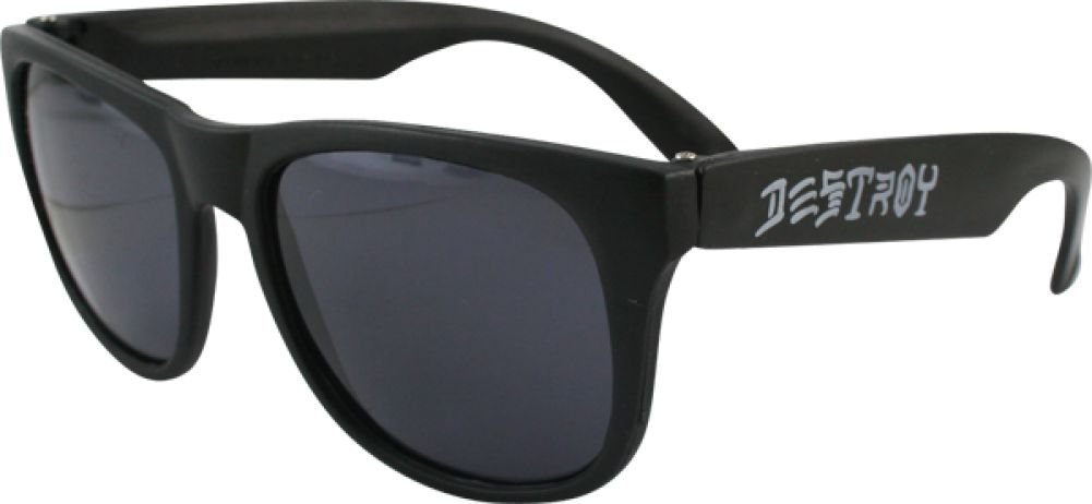 Magazine Skate And Destroy Black Sunglasses