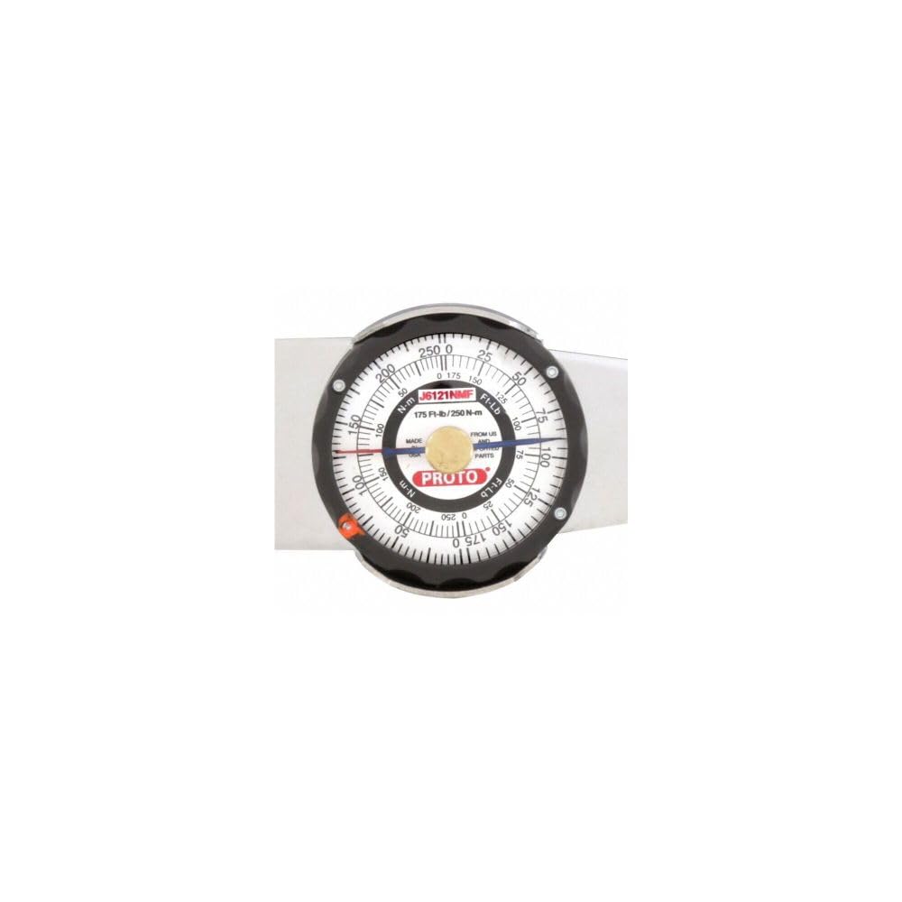 Stanley Proto J6121NMF 1/2-Inch Drive Dial Torque Wrench, 50-250Nm