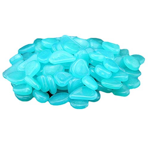 Preisvergleich Produktbild Leuchtsteine, Leuchtender Stein Leuchtsteine Leuchtende Kieselsteine 20 Stück Kiesel Garten Flur Kinderzimmer Dekoration Mehrfarbig, Leuchtende Kieselsteine Fluoreszierende Steine (1 x 0.5 inch, D)