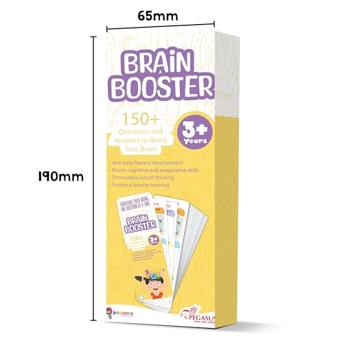 Image of popcorn Games & Puzzles Brain Booster Who, What, Where? | 150+ Visual Question|Early Learning |Interactive Q&A Educational Board Game for 3+ Years Kids Children | Gifting