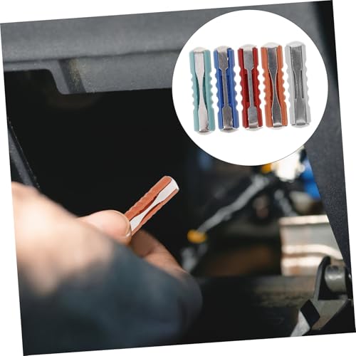 Holibanna 200pcs Fusibles de Repuesto Automotriz Capacidad Ligero y Portátil para Sistemas Eléctricos de Autos, Camiones, RV y Botes miniatura 5