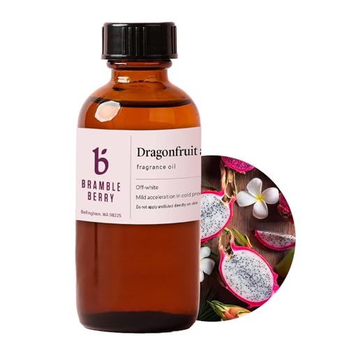 Image of Bramble Berry Dragonfruit & Hibiscus Exotic Fruit & Floral Scent for Soap Making, Candles, Lotion, Bath Bombs & Perfume | Skin Safe, Vegan, Paraben & Phthalate Free, DIY Craft Essential