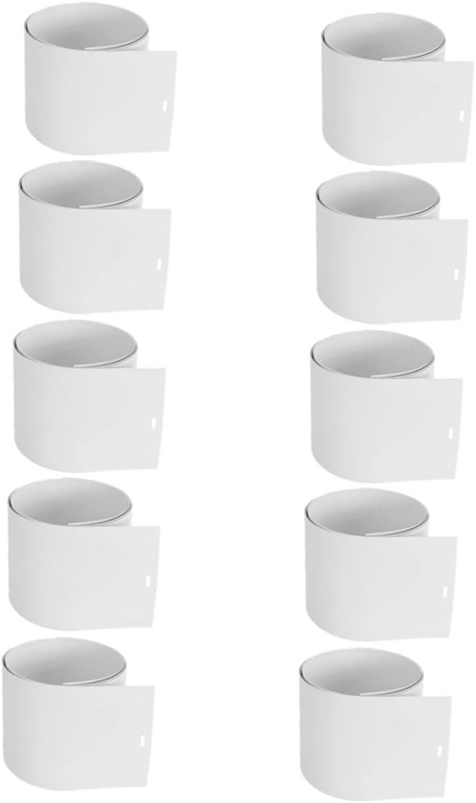 10pcs Vertical Blind Replacement Slats for Sliding Doors PVC Easy Install Blinds Parts Sturdy Slats Compatible Windows and Doors