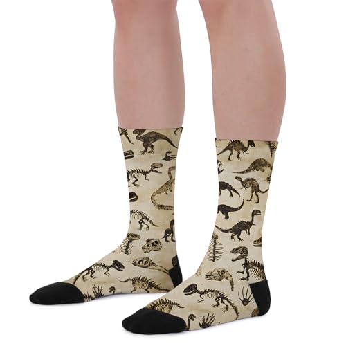 Men's and Women's Animal-Themed Mid-Calf Socks with Cute Animal Prints3