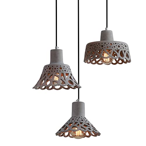 Plafonnier suspendu en ciment pour une déco brute chic - 2