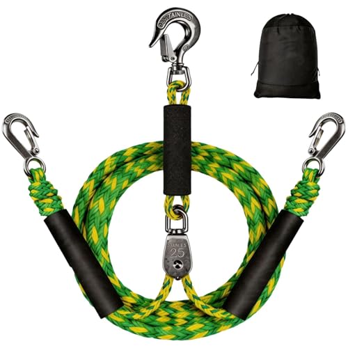Corde de traction de tubing pour bateau ligne flottante ski nautique wakeboard et remorquage