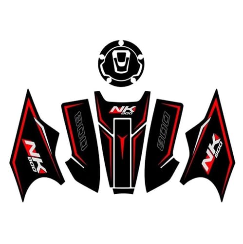 Protection latérale réservoir CFMOTO 800NK : kit autocollants de moto et genouillères de protection