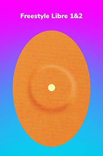 FixTape cinta transpirable para sensor Freestyle Libre 1 & 2 I Parche autoadhesivo cómodo para sensor de glucosa I Amigable con la piel e impermeable en diseños modernos (Beige)