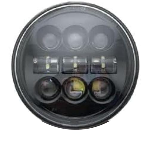 Phare de moto LED 5.75 pouces pour rouler de nuit en sécurité sur votre Custom et Iron 883