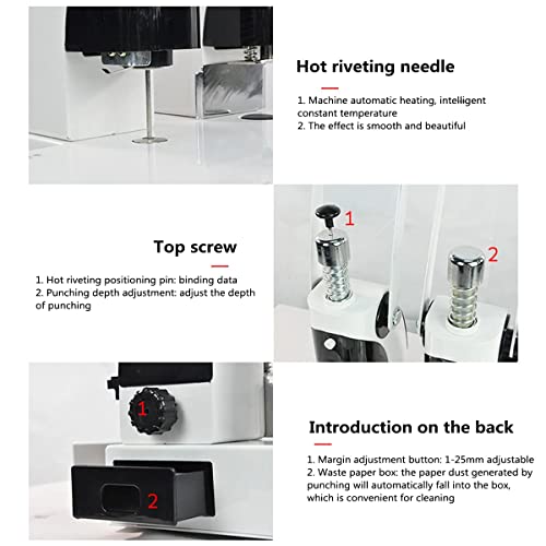 Machine à relier automatique de 40 mm pour éviter la perte de vos feuillets