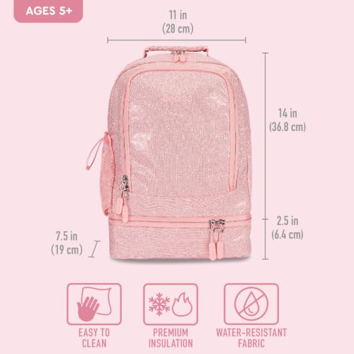 Image of Bentgo Kids 2-in-1 Backpack & Insulated Lunch Bag with Padded Straps