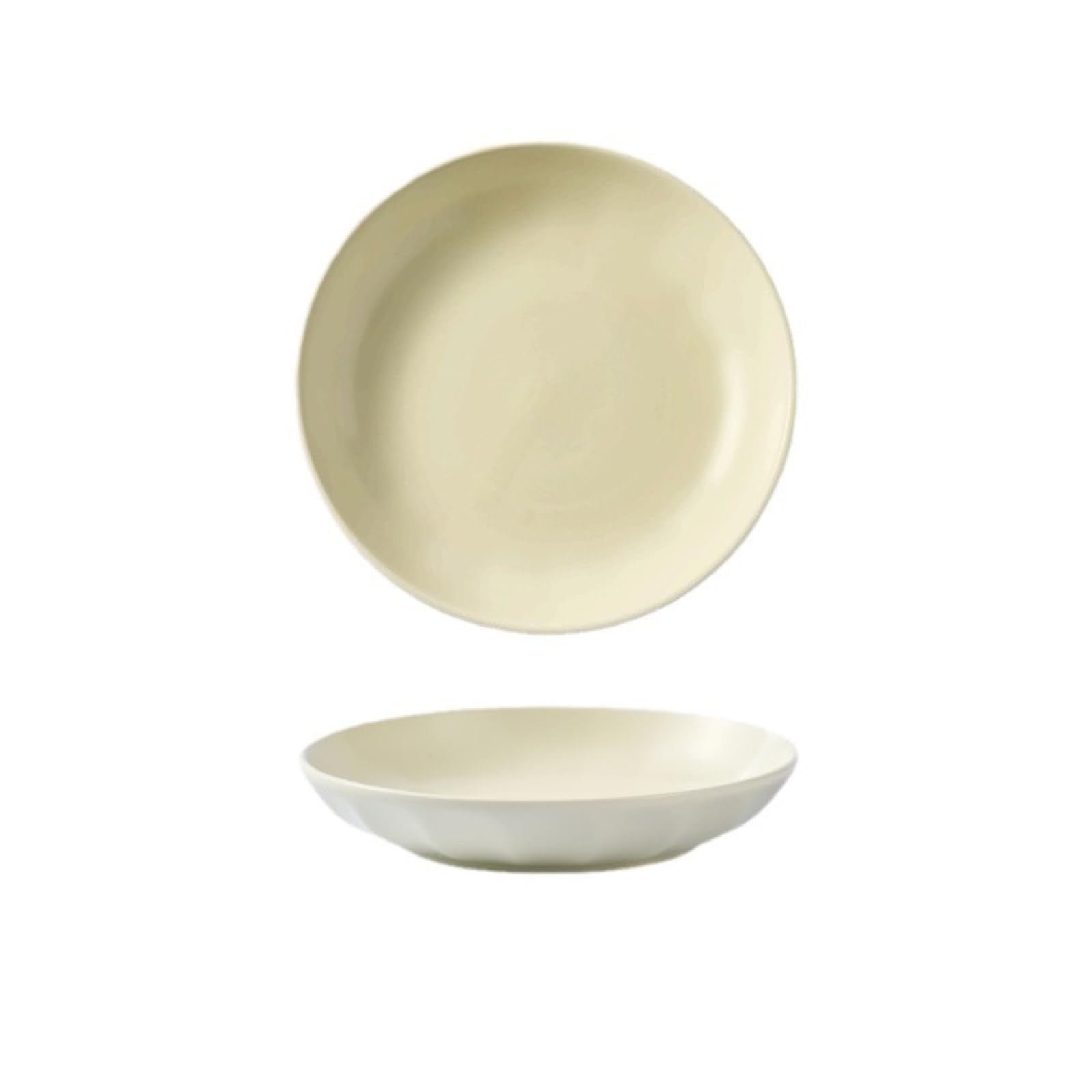 Naczynia ceramiczne kremowe wiatrowe