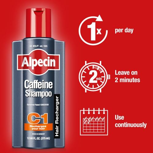 image for Alpecin C1 Caffeine Shampoo 12.68 fl oz I Hair Performance Enhancer I 