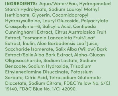 Sand & Sky Face Wash Acne Face Wash with Salicylic Acid - Oil Control Clearing Cleanser for Oily Skin, pH-Balanced Facial Cleanser with Prebiotics, Reduces Redness & Blemishes, Australian Skincare 4oz - Image 7