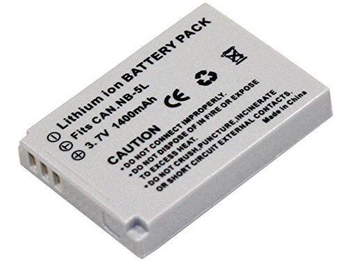 NB-5L Batería para Canon NB5L IXY Digital 10S 200F 30S 31S 32S 110 25 930 IXUS 95 200 210 105 300 310 85 PowerShot D10 D20 D30 ELPH 500HS S120 S200 S90 S95 SD1200 SD1300 SD3500 SD4000 SD770 SD980 SX170 SX240 recurso genérico SX270 SX280 SX500 SX510 SX520 SX60 SX600 SX700 HS