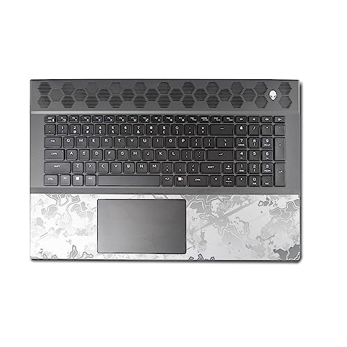 Image of MightySkins Skin Compatible with Alienware M18 R1 (2023) Full Wrap Kit - Viper Snow | Protective, Durable, and Unique Vinyl Decal wrap Cover | Easy to Apply & Change Styles | Made in The USA