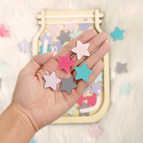 Image of 2 Pack Reward Jar for Kids Heart Star Token Magnetic Teacher Classroom Board Potty Training Toddlers Incentive Good Behavior Management Tools Back to School Boys Girls Gifts Deco