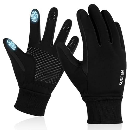 Sukeen Luvas De Inverno Para Crianças, Luvas De Ciclismo Antiderrapantes Com Tela Sensível Ao Toque
