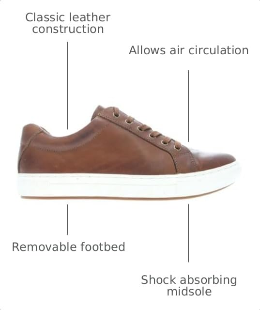 Image of Propet Mens Koda Lace Up Sneakers Shoes Casual - Black