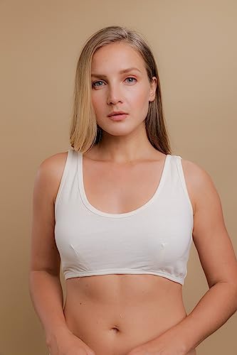 Cottonique Hypoallergenic Organic Cotton Bra Liner for Women with Skin Allergies and Sensitive Skin4