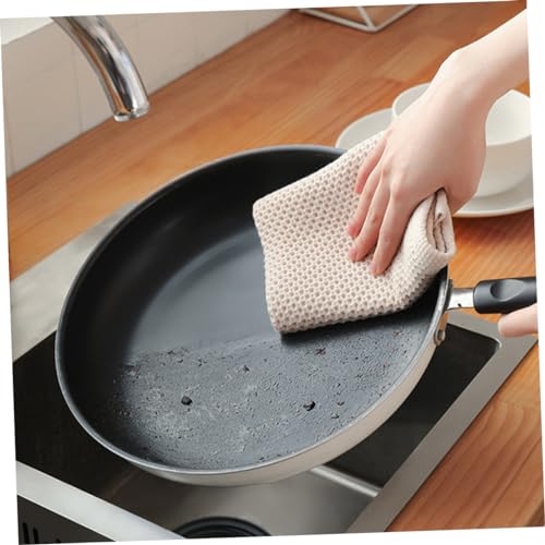 Paños de cocina de algodón de calidad superior, pack de 3 toallas de limpieza resistentes 4