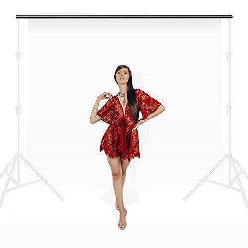 Limostudio 10 Ft Wide Crossbar, 4-Section, Photography Lighting Muslin Backdrop Support Crossbar, Wide Compatibility, Agg1783 #TOP4