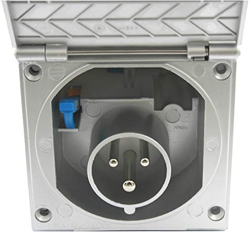 Presa da incasso CEE per esterni, IP44, per