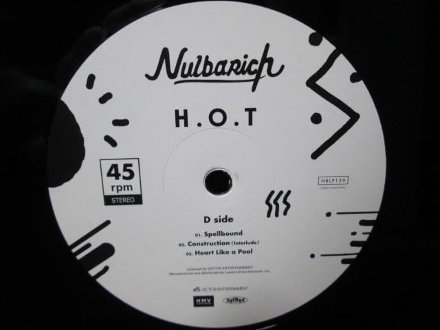 Amazon.co.jp: 盤質A H.O.T 2LP [analog] Nulbarich ナルバリッチ