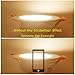 Foco LED Empotrable Redondo,3 x 5W,3000K Blanco Cálido, Regulable,450 Lumens,IP44,Foco LED para...